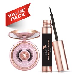 Charmer + Liner Silk Magnetic Lashes Set